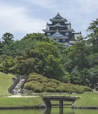 岡山城